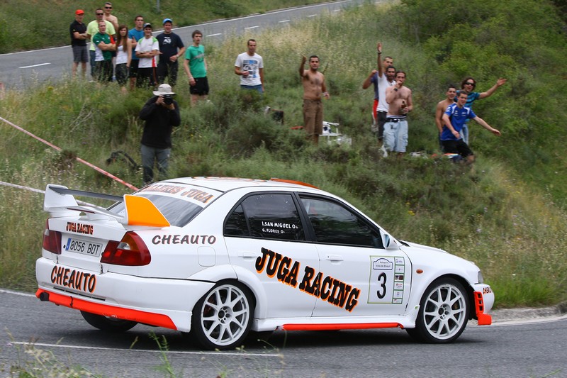 Una victoria navarra, inaugura el palmarés del Rallysprint "Valle de Etxauri"